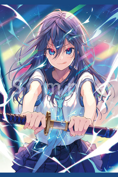 Original HD Wall Scroll "Tapesuke" Strong Character Girls 01 Naoko Sunao Illustration: Reia B1 Size HD Wall Scroll, Decorative Tapestries, animota