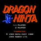 ドラゴンニンジャ FC image 2