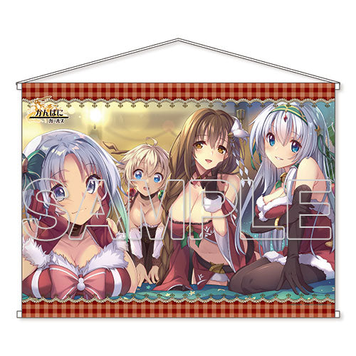 [Bonus] "Kanpani Girls" HD Wall Scroll End Card Illustration Part1