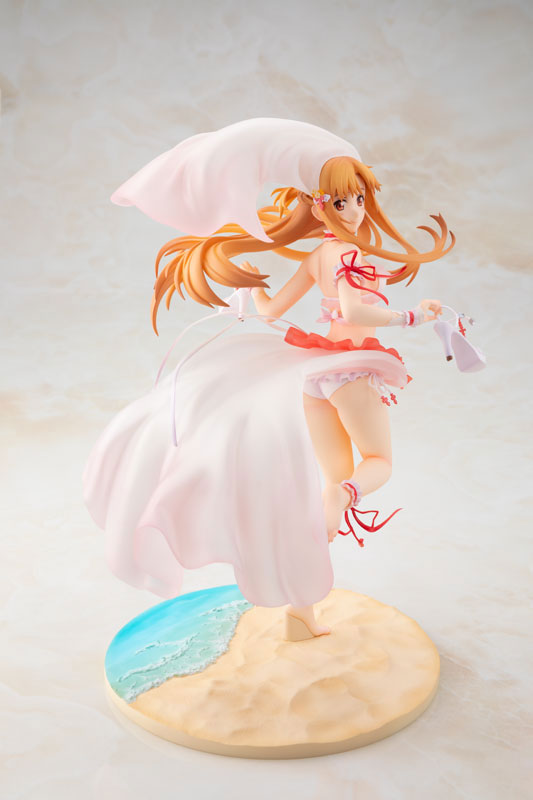 "Sword Art Online" Asuna Manatsu no Kirameki Hanayome Ver. 1/7 Complete Figure [KADOKAWA Special Set], Action & Toy Figures, animota