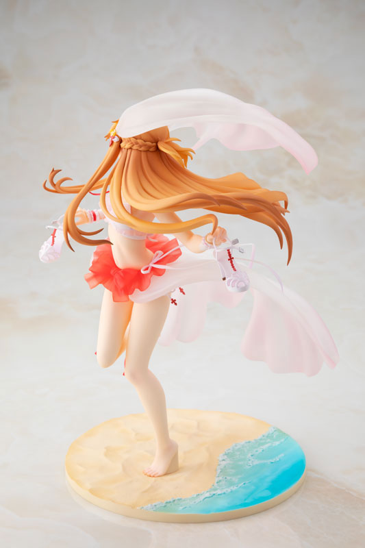 "Sword Art Online" Asuna Manatsu no Kirameki Hanayome Ver. 1/7 Complete Figure [KADOKAWA Special Set], Action & Toy Figures, animota