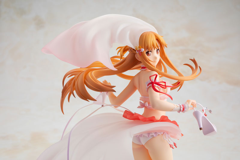 "Sword Art Online" Asuna Manatsu no Kirameki Hanayome Ver. 1/7 Complete Figure [KADOKAWA Special Set], Action & Toy Figures, animota