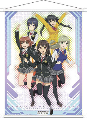 School Girl Strikers - B3 Wall Scroll (A) Uniform, Decorative Tapestries, animota