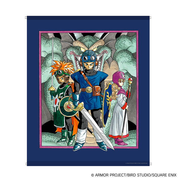 Dragon Quest Wall Scroll Super NES Edition "Dragon Quest I / II" Package