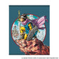Dragon Quest Wall Scroll Super NES Edition "Dragon Quest III: The Seeds of Salvation" Package, Decorative Tapestries, animota