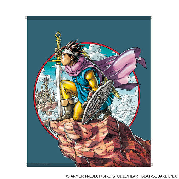 Dragon Quest Wall Scroll Super NES Edition "Dragon Quest III: The Seeds of Salvation" Package, Decorative Tapestries, animota
