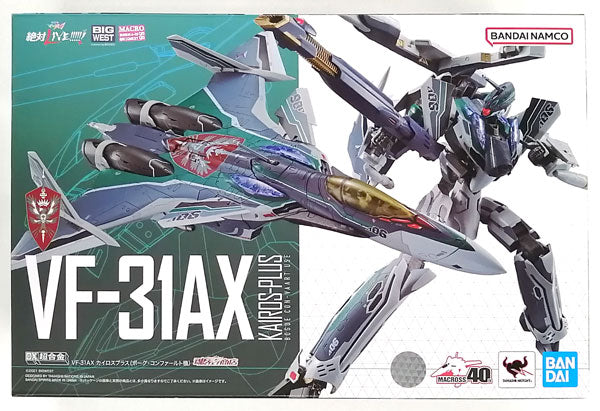 DX Chogokin Movie Macross Delta: Absolute Live!!!!!! Movie VF-31AX Kairos-Plus (Bogue Con-Vaart's Use) [Tamashii Web Shoten Exclusive]