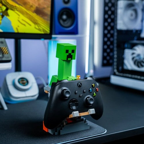 [Minecraf] "Creeper" R.E.S.T EXG Cable Guys Controller & Phone Stand, Action & Toy Figures, animota