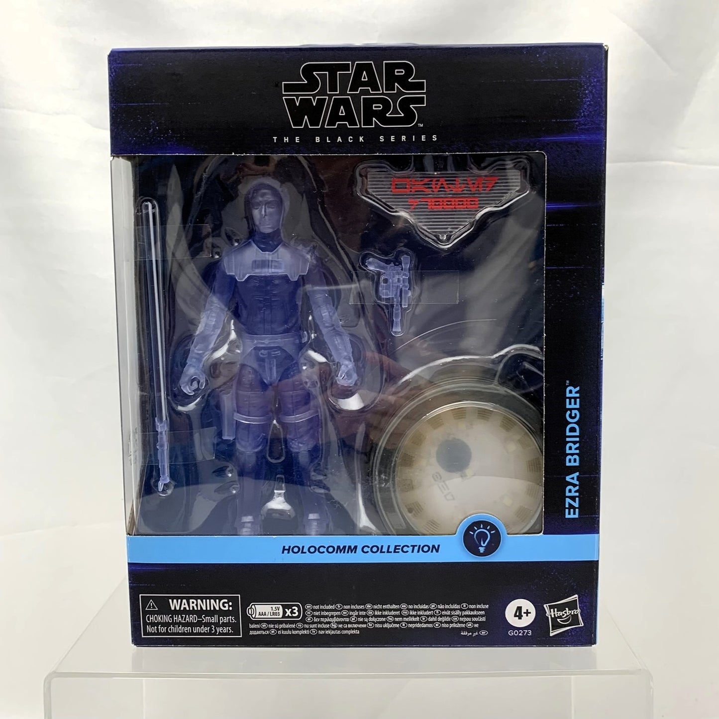 Hasbro STAR WARS Black Series Holocomm Collection Ezra Bridger 6-Inch Action Figure