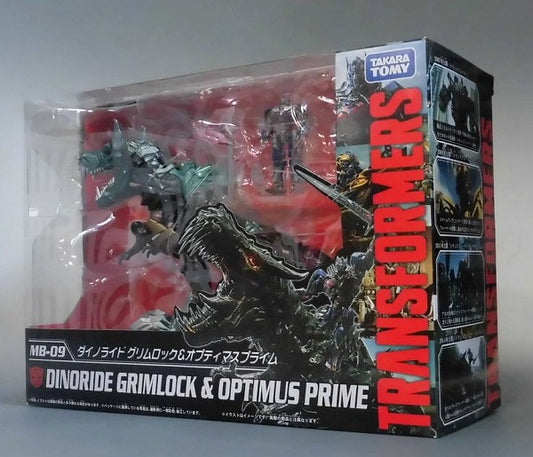 Transformers Movie The Best MB-09 Dinoride Grimlock and Optimus Prime