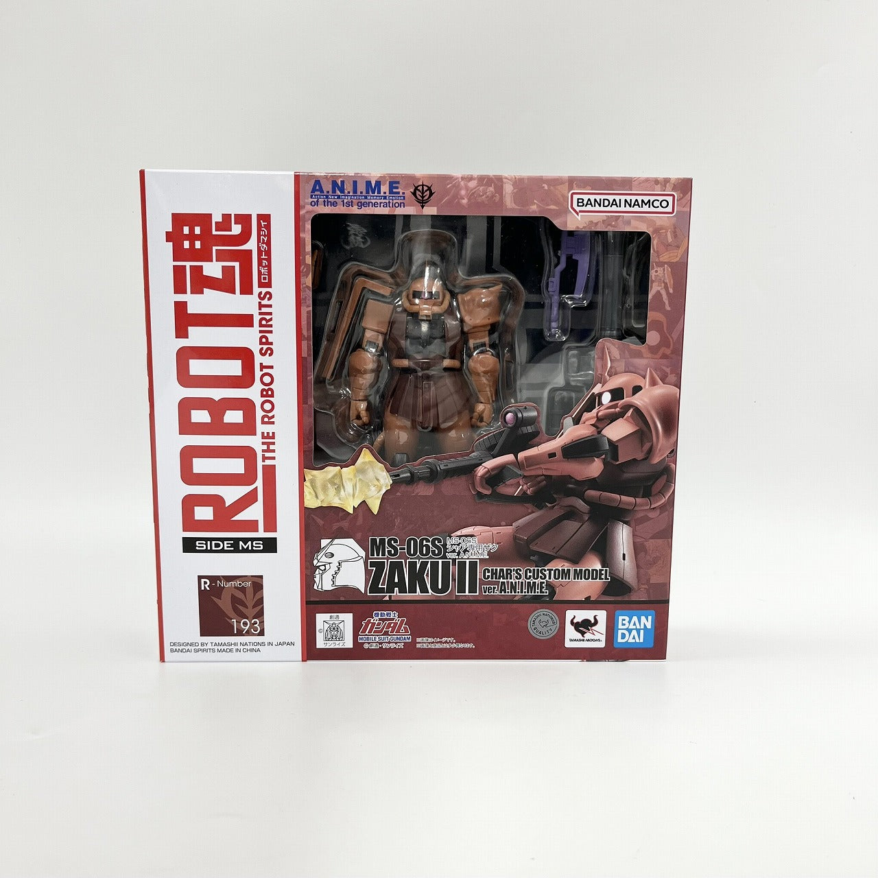 Robot Spirits -SIDE MS- MS-06S Char's Zaku ver. A.N.I.M.E. (Rerelease Edition) "Mobile Suit Gundam", Action & Toy Figures, animota