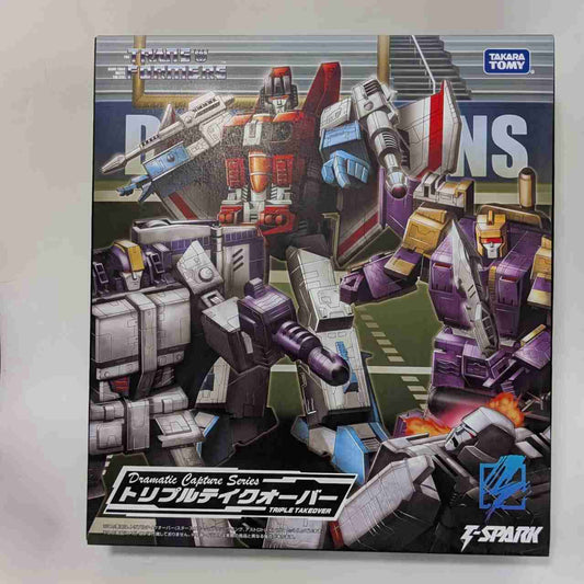 Transformers Dramatic Capture Series Triple Takeover, Action & Toy Figures, animota