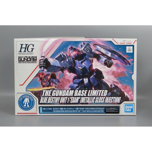 HGUC 1/144 Gundam Base Limited Blue Destiny Unit 1 Prüfung (Metallic Gloss Injection) 