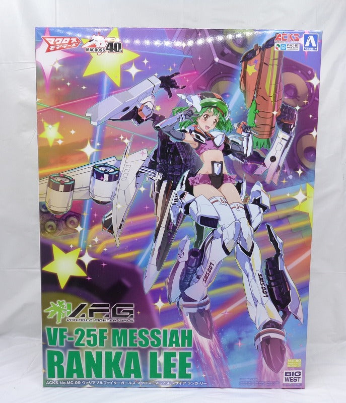 ACKS V.F.G. Macross Frontier VF-25F Messiah Ranka Lee Plastic Model, animota