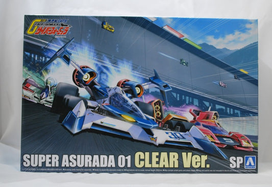 1/24 Cyber Formula No.SP Super Asurada 01 Clear Ver. Plastic Model