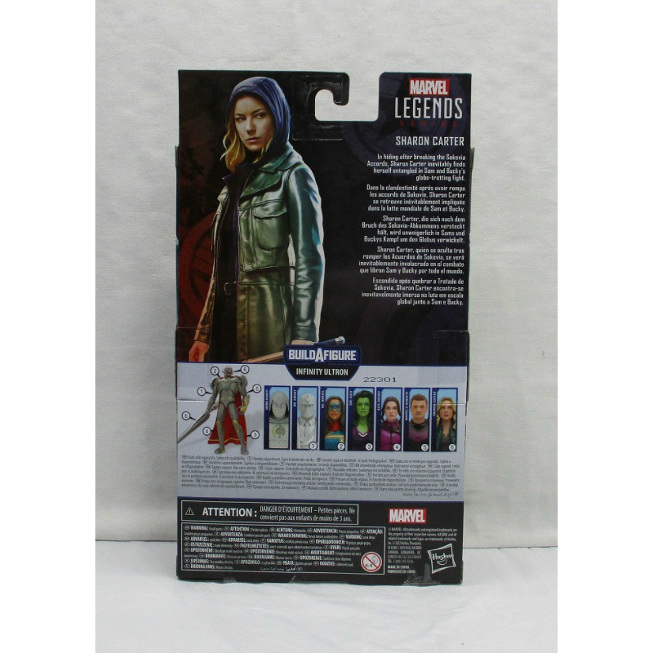 Hasbro Marvel Legends Infinity Ultron Sharon Carter 6-Inchi Action Figures