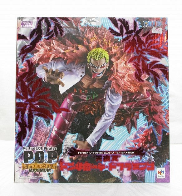 Megahouse ONE PIECE P.O.P SA-MAXIMUM Tenyasha Don Quixote de Flamingo, Action & Toy Figures, animota