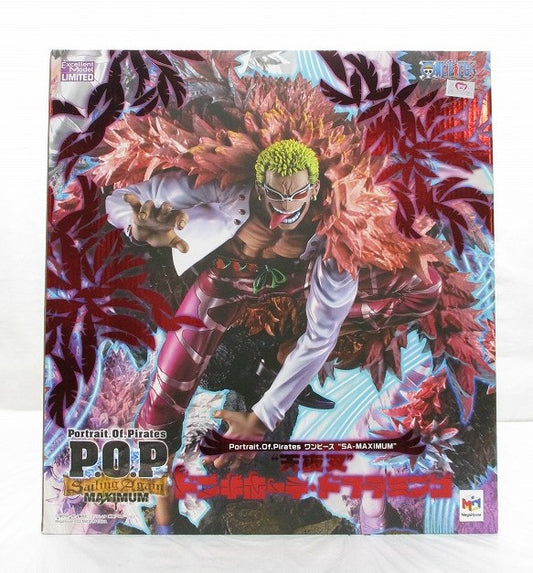 Megahouse ONE PIECE P.O.P SA-MAXIMUM Tenyasha Don Quixote de Flamingo, Action & Toy Figures, animota