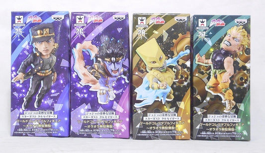 JoJo's Bizarre Adventure Stardust Crusaders World Collectable Figure OraOra MudaMuda - Set of 4