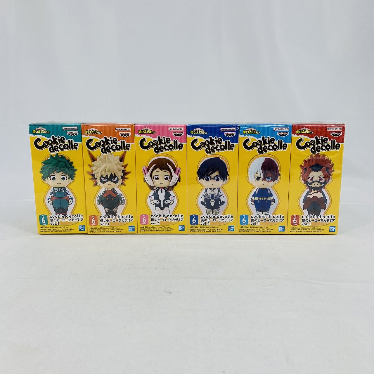 Keksdeko My Hero Academia Vol.1 6er Set 