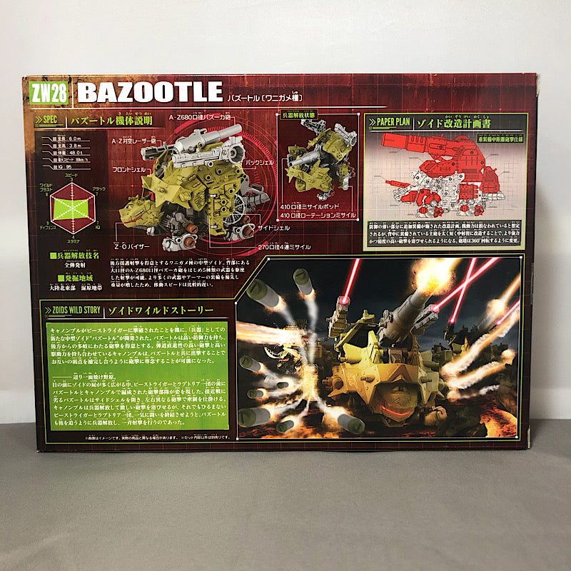 ZOIDS Wild ZW28 Bazu-toru