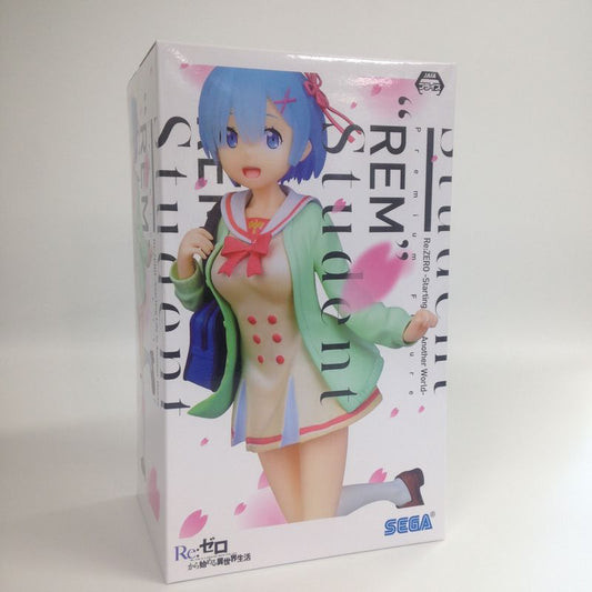 SEGA Re:Zero - Starting Life in Another World Premium Figure Rem Student