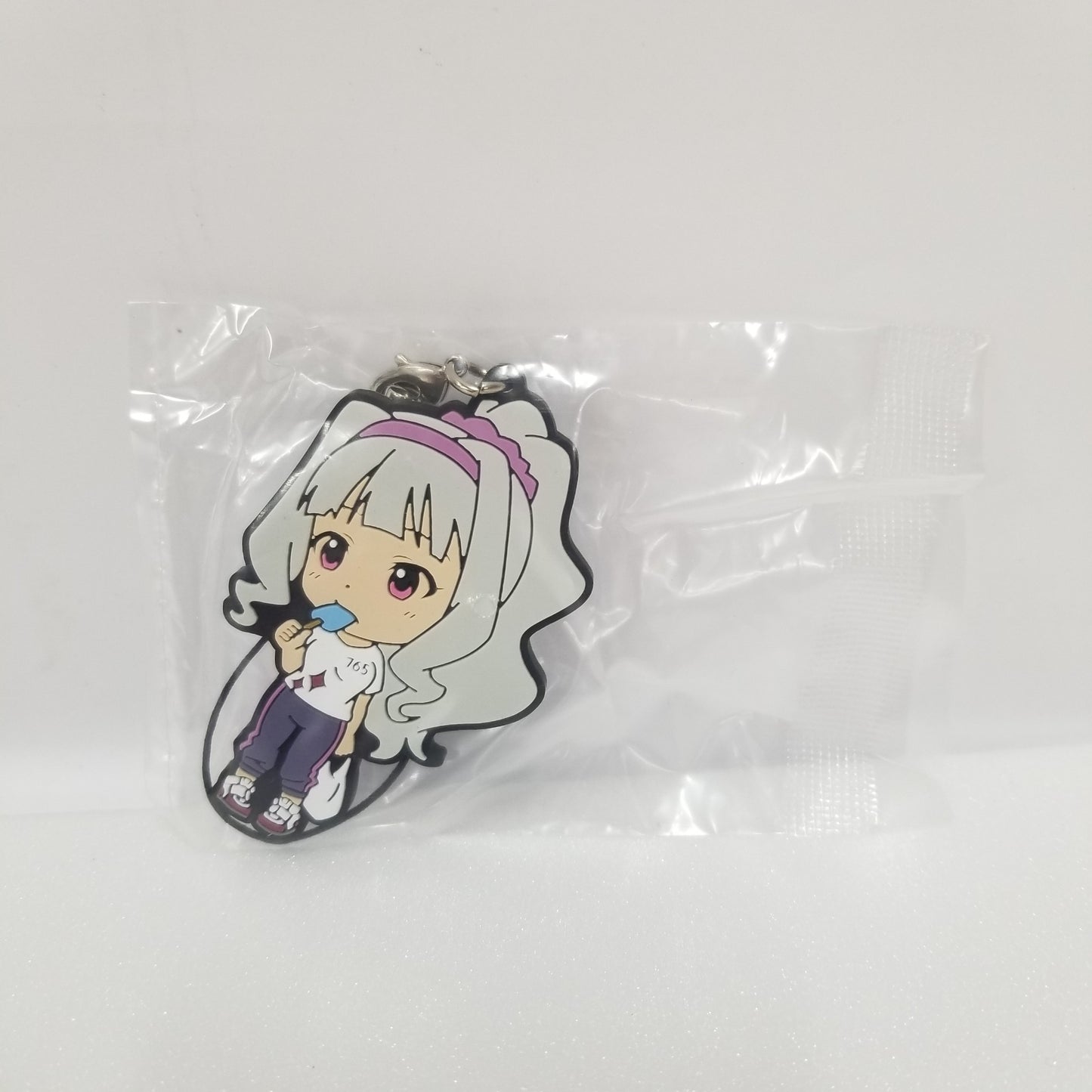 Ichiban Kuji THE IDOLM@STER MOVIE [Prize H] Rubber Strap Shijou Takane