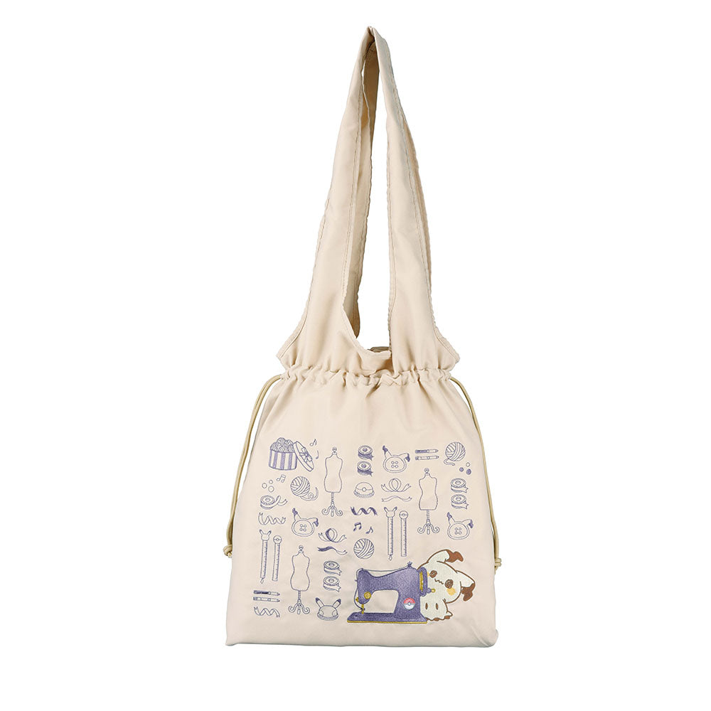 Poké Peace -A Moment of PEACE for Sewing- Embroideries Tote Bag [Ichiban-Kuji Prize E]