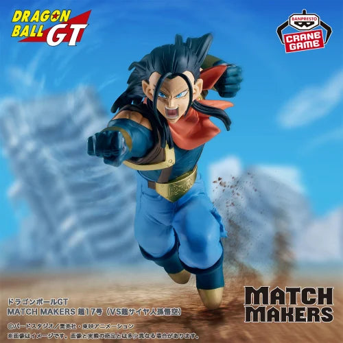 Dragon Ball GT MATCH MAKERS - Super Android 17 (vs. Super Saiyan Son Goku)