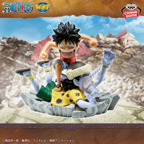 ONE PIECE World Collectable Figure Log Stories - Monkey.D.Luffy VS Aaron