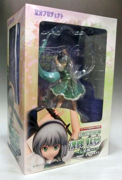 Touhou Project - Half-human Half-ghost Gardener Konpaku Youmu Rokudo Swords Ver. 1/7 PVC, animota