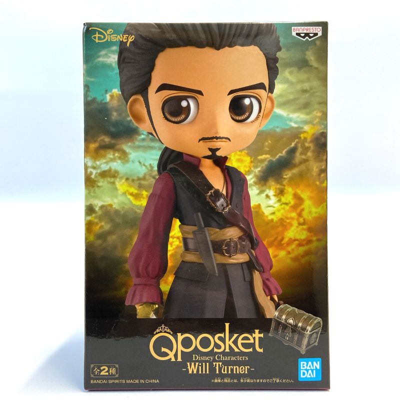 Qposket Disney-Figuren – Will Turner – A. Normales Halsband