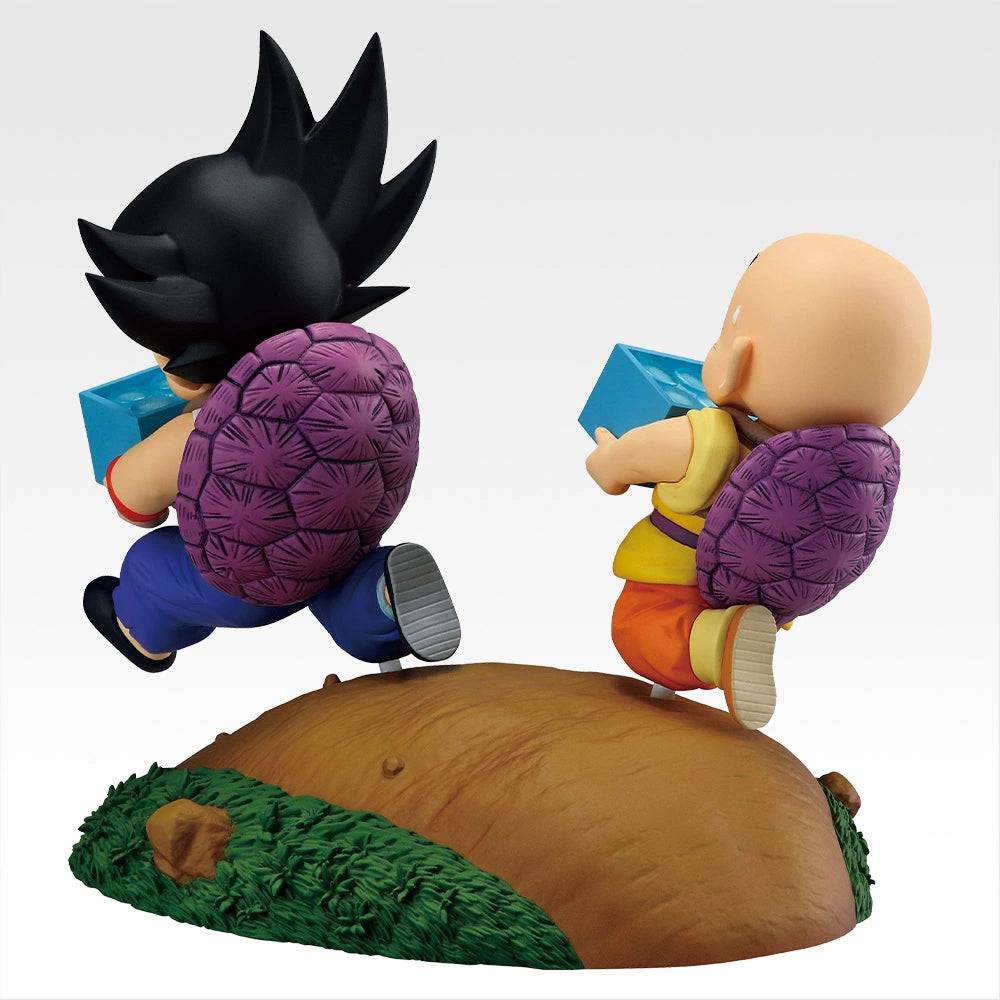 Dragon Ball Fantastic Adventure 2 - Son Goku ＆ Krillin - Milk Delivery Figure [Ichiban-Kuji Prize A]