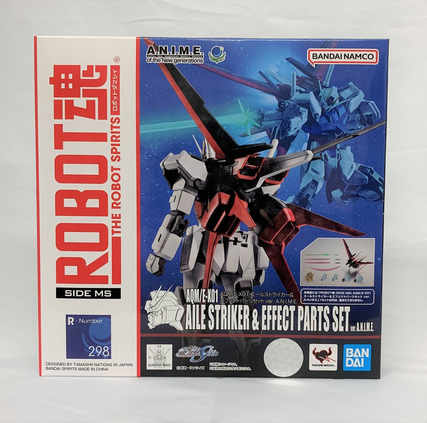 Robot Spirits -SIDE MS- AQM/E-X01 L-Striker & Effect Parts Set ver. A.N.I.M.E. "Mobile Suit Gundam SEED"