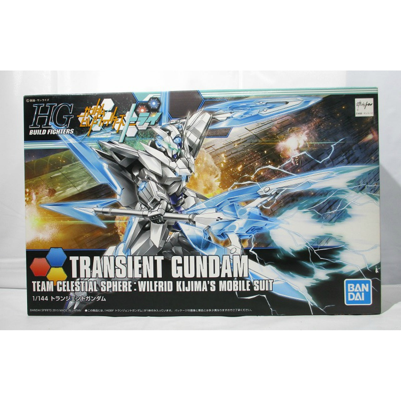 Build Fighter Series HG 1/144 Transient Gundam, Action & Toy Figures, animota