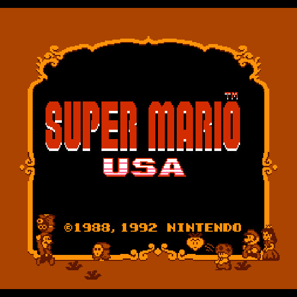 Super Mario USA(Super Mario Bros. 2).Famicom Japanese Version