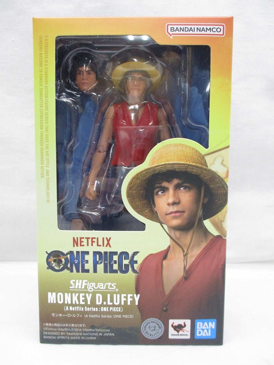 S.H.Figuarts Monkey D. Luffy (A Netflix Series: ONE PIECE), Action & Toy Figures, animota