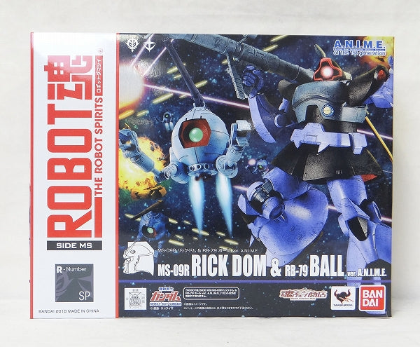 Tamashii Web Exclusive ROBOT Tamashii MS-09R Rick Dom and RB-79 Ball Ver. A.N.I.M.E. Standard Edition