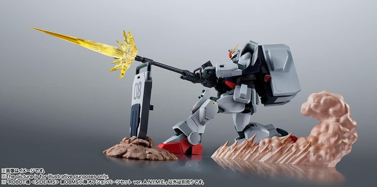 Robot Spirits -SIDE MS- 08MS Platoon Option Parts Set ver. A.N.I.M.E. "Mobile Suit Gundam The 08th MS Team" | animota