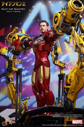 Movie Masterpiece 1/6 Scale Figure: Iron Man 2 SuitUp Gantry [With Figure] | animota