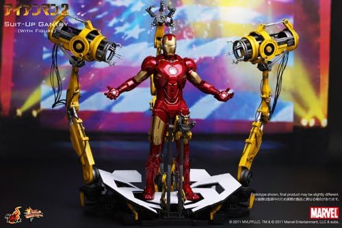 Movie Masterpiece 1/6 Scale Figure: Iron Man 2 SuitUp Gantry [With Figure] | animota