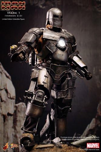 Movie Masterpiece - Iron Man 1/6 Scale Figure: Iron Man Mark 1 (Version 2.0) | animota