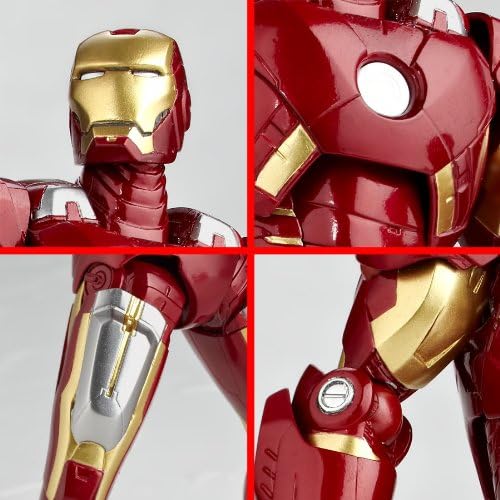 Legacy of Revoltech - Tokusatsu Revoltech LR-041 "The Avengers" Iron Man Mark 7 | animota