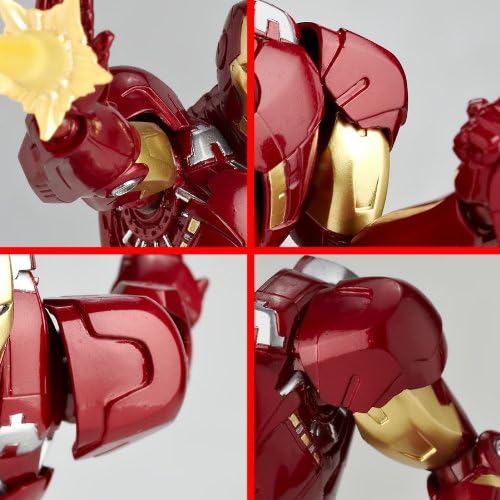 Legacy of Revoltech - Tokusatsu Revoltech LR-041 "The Avengers" Iron Man Mark 7 | animota