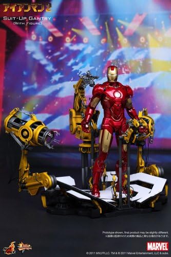 Movie Masterpiece 1/6 Scale Figure: Iron Man 2 SuitUp Gantry [With Figure] | animota