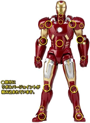 Legacy of Revoltech - Tokusatsu Revoltech LR-041 "The Avengers" Iron Man Mark 7 | animota