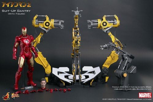 Movie Masterpiece 1/6 Scale Figure: Iron Man 2 SuitUp Gantry [With Figure] | animota