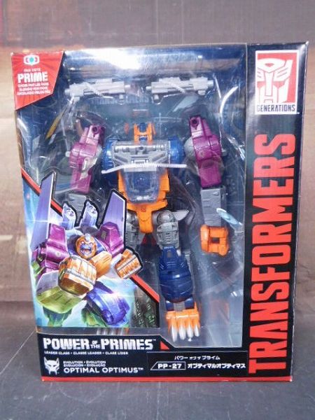 Transformers Power of The Prime PP-27 Optimal Optimus, Action & Toy Figures, animota