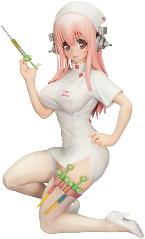 NITRO SUPER SONIC Super Sonico -Nurse ver.- 1/7 Complete Figure | animota