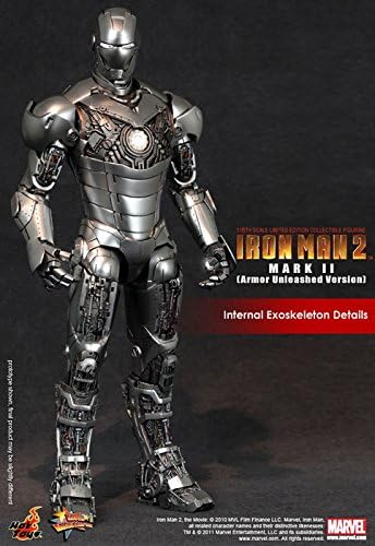 Movie Masterpiece - Iron Man 2 1/6 Figure: Iron Man Mark 2 (Armor Unleashed Edition) | animota